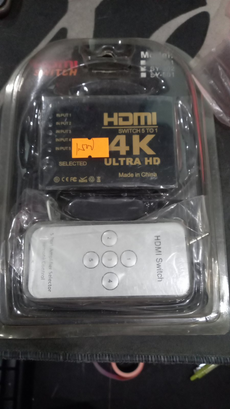 4K HDMI SWITCH 5 PORT WITH REMOTE