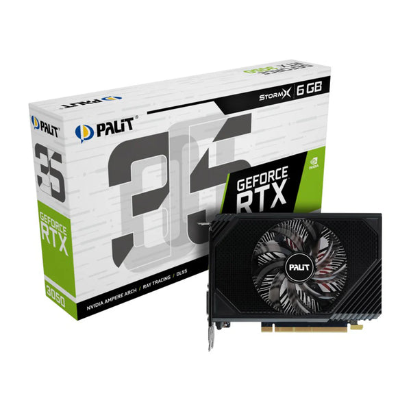 Palit Geforce RTX 3050 StormX 6GB GDDR6 Graphics Card – Joebz