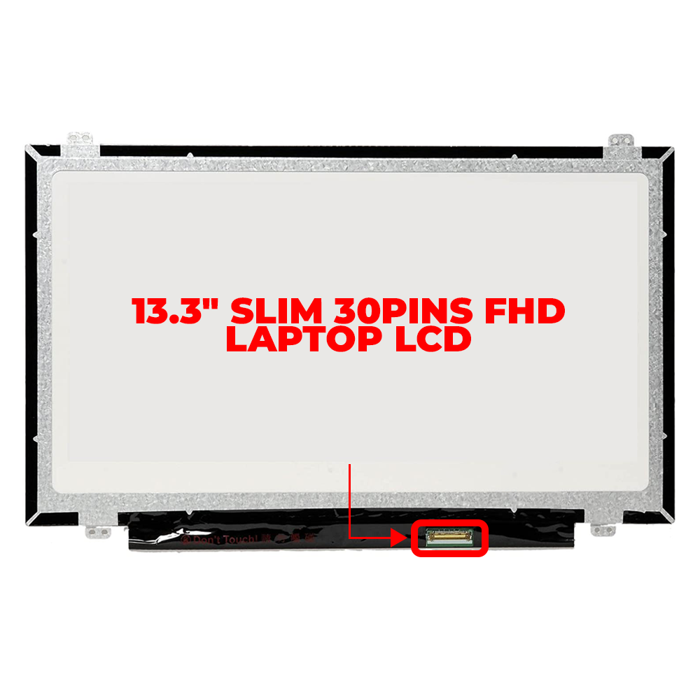 13.3" Slim 30pins FHD Laptop LCD