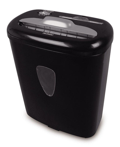 Black & Decker CC800 8-Sheet Crosscut Paper Shredder 