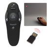 Wireless presenter with laser pointer