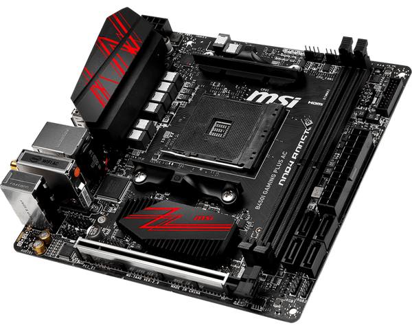 MSI B450I GAMING PLUS AC SOCKET AM4 – Joebz Computer Sales and MSI B450I GAMING PLUS AC SOCKET AM4 – Joebz Computer Sales and