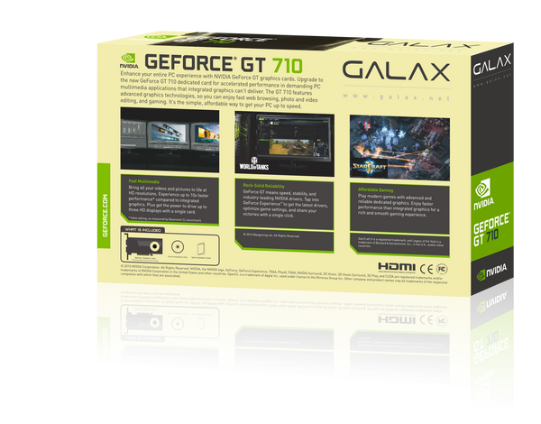 Gt 710 hot sale 2gb galax