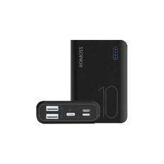Romoss SIMPLE 10 10000 mAh Portable Power Bank (BLACK)