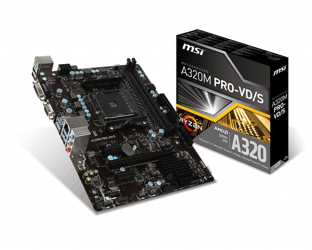 MSI A320M PRO-VD/S SOCKET AM4