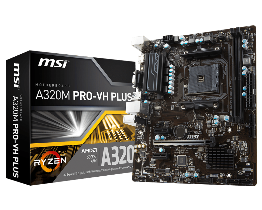 MSI A320M PRO-VH PLUS SOCKET AM4