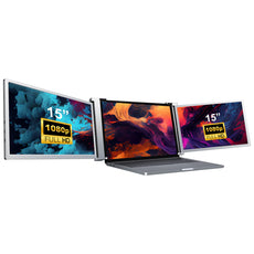 HBOB Portable Monitor Triple Screen Laptop Extender S6 15.6" - 260714