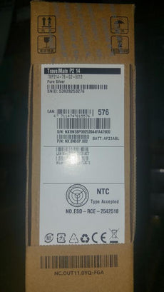 ACER TMP214-76-G2-5013 / Win10 PRO/ Intel Core Ultra 5 processor 125H/ 1*16GB/ 512GB SSD/ INTEL GRAPHICS/ 14" IPS/ WIFI 6E & Bluetooth 5.3/ 3-3-3/ Pure Silver