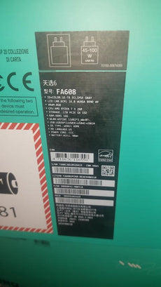 ASUS FA608UM260-0EAEXHB8X10 Laptop