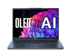 Acer Swift Go 14 SFG14-73-93UN Laptop (Frost Blue) | 14" (2880x1800) OLED | Ultra 9 185H | 32GB RAM | 1TB SSD | Intel Arc Graphics | Windows 11 Home |