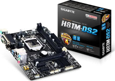GIGABYTE H81M-DS2 LGA1150 supports 4th gen 260415