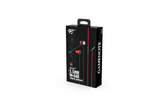 Havit Ge02 In-Ear Gaming Earplugs Red With Detachable Mic