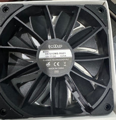 PCCooler P120 PRO FDB High Air Pressure 120mm Fan ( Black / White )