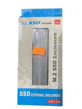 M.2 SSD External Enclosure USB 3.1