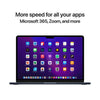 Apple MacBook Air (13-inch, M2 2022) Midnight Blue MLY33PP/A | M2 chip | 8GB | 256GB SSD | macOS Monterey | Wi-Fi 6 | 13.6-inch Liquid Retina display with 500 nits of brightness