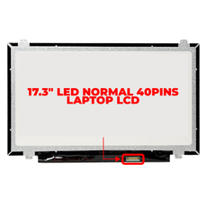 17.3" LED Normal 40pins Laptop LCD