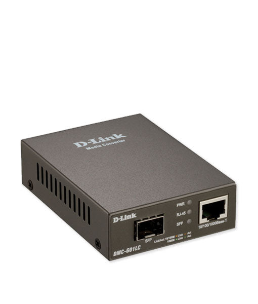 D-Link DMC-G01LC/K 10/100/1000mbps to SFP media converter Fiber T