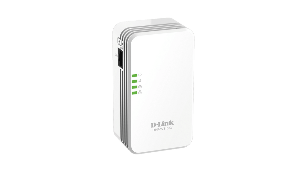 D-Link DHP-W310AV/EEU up to 500mbps Ethernet to Powerline Bridge