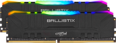 Crucial Ballistix RGB 16GB Kit (2x8GB) DDR4-3200 Desktop Gaming Memory (Black) BL2K16G32G16U4BL