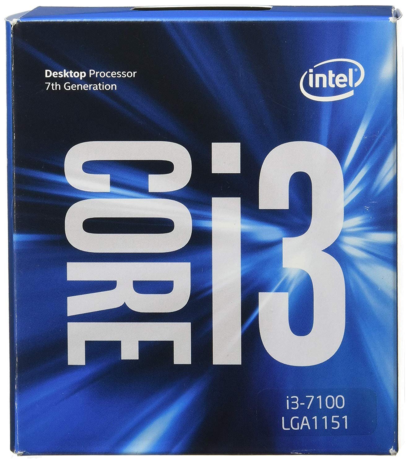 Intel® Core™ i3-7100 Processor 3M Cache, 3.90 GHz LGA 1151 Intel® Core™ i3-7100 Processor 3M Cache, 3.90 GHz LGA 1151