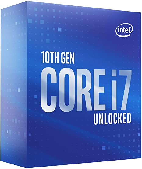 Intel® Core™ i7-10700K Processor 16M Cache, up to 4.80 GHz LGA 1200