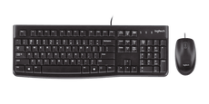 LOGITECH MK120 Wired Keyboard & Mouse Combo (USB)
