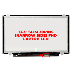 13.3" Slim 30pins (Narrow Side) FHD Laptop LCD