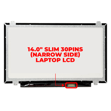14.0" Slim 30pins (Narrow Side) Laptop LCD