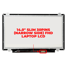 14.0" Slim 30pins (Narrow Side) FHD Laptop LCD