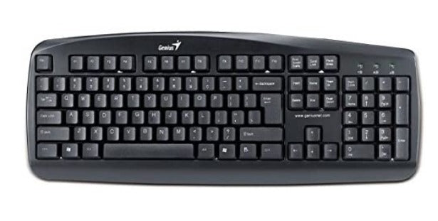 Genius KB-110 Wired Keyboard (PS2)