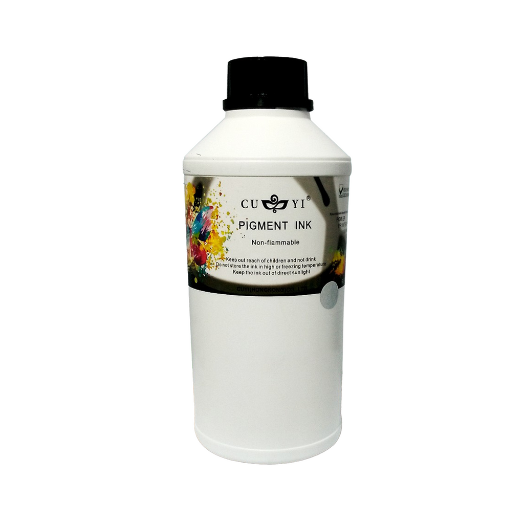 CuYi Pigment Ink Black/Yellow/Magenta/Cyan Big Bottle 500ML