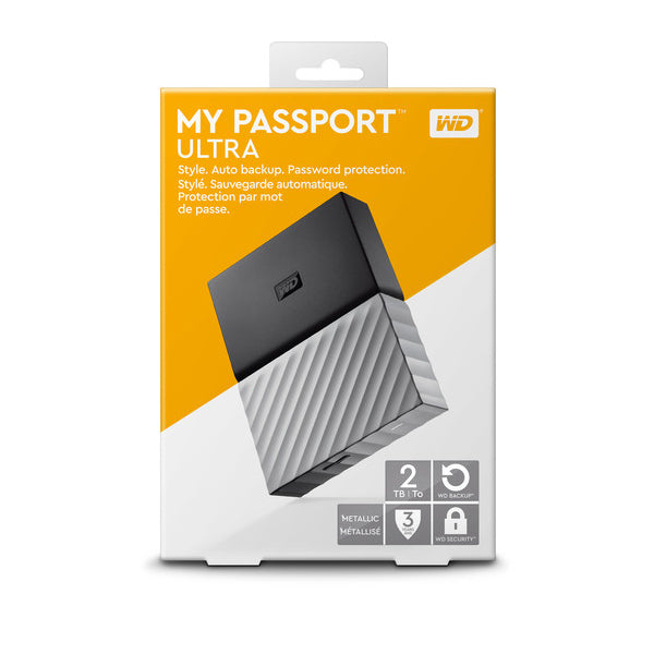 WD 2TB My Passport USB 3.0 External Hard Drive