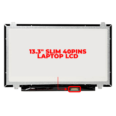 13.3" Slim 40pins Laptop LCD