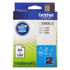 Brother LC535XL-C Cyan Ink Cartridge