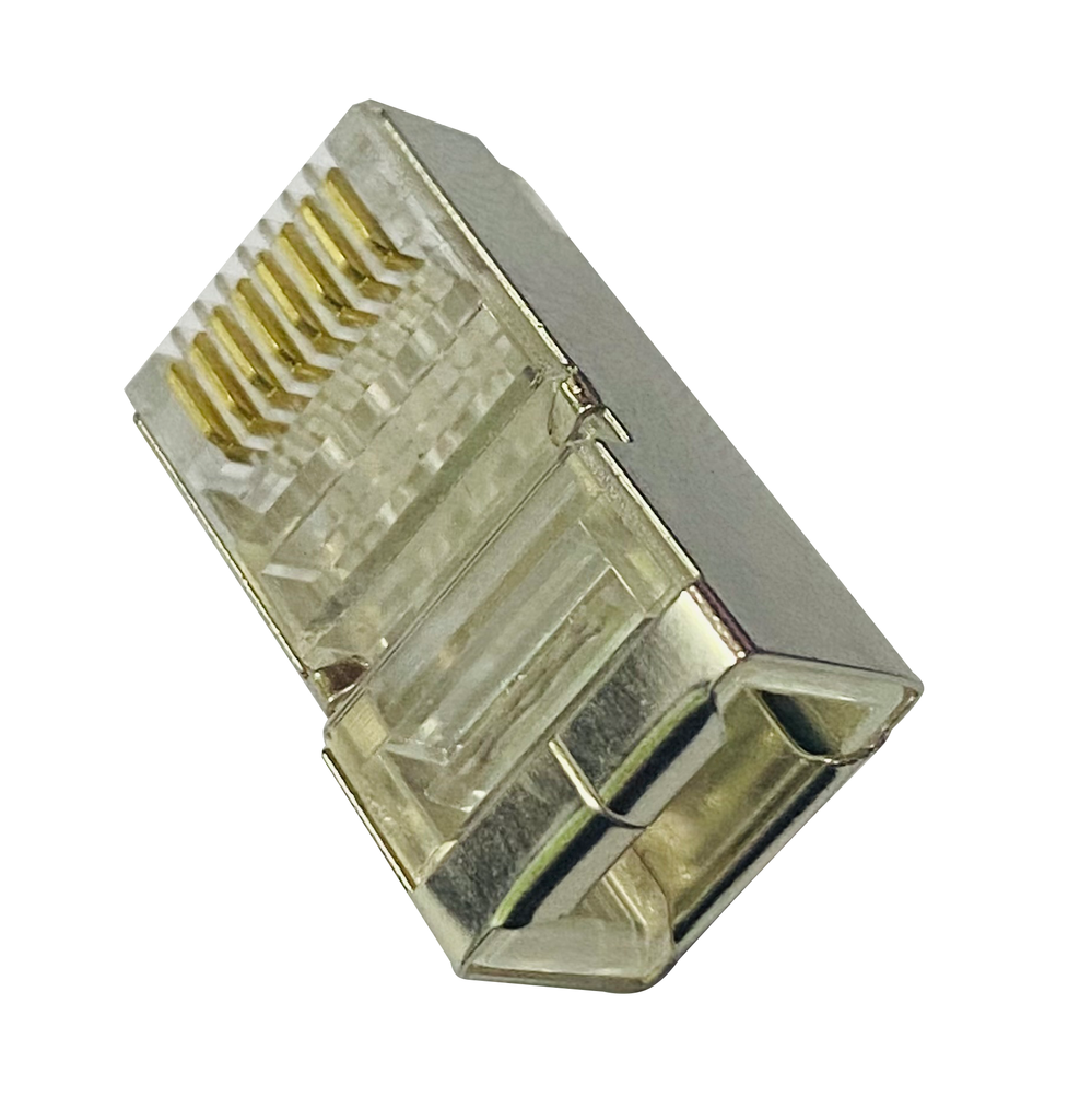 Metal Case Rj45 CAT6 RJ45 Connector with Metal Jacket – Joebz Computer Sales and Services