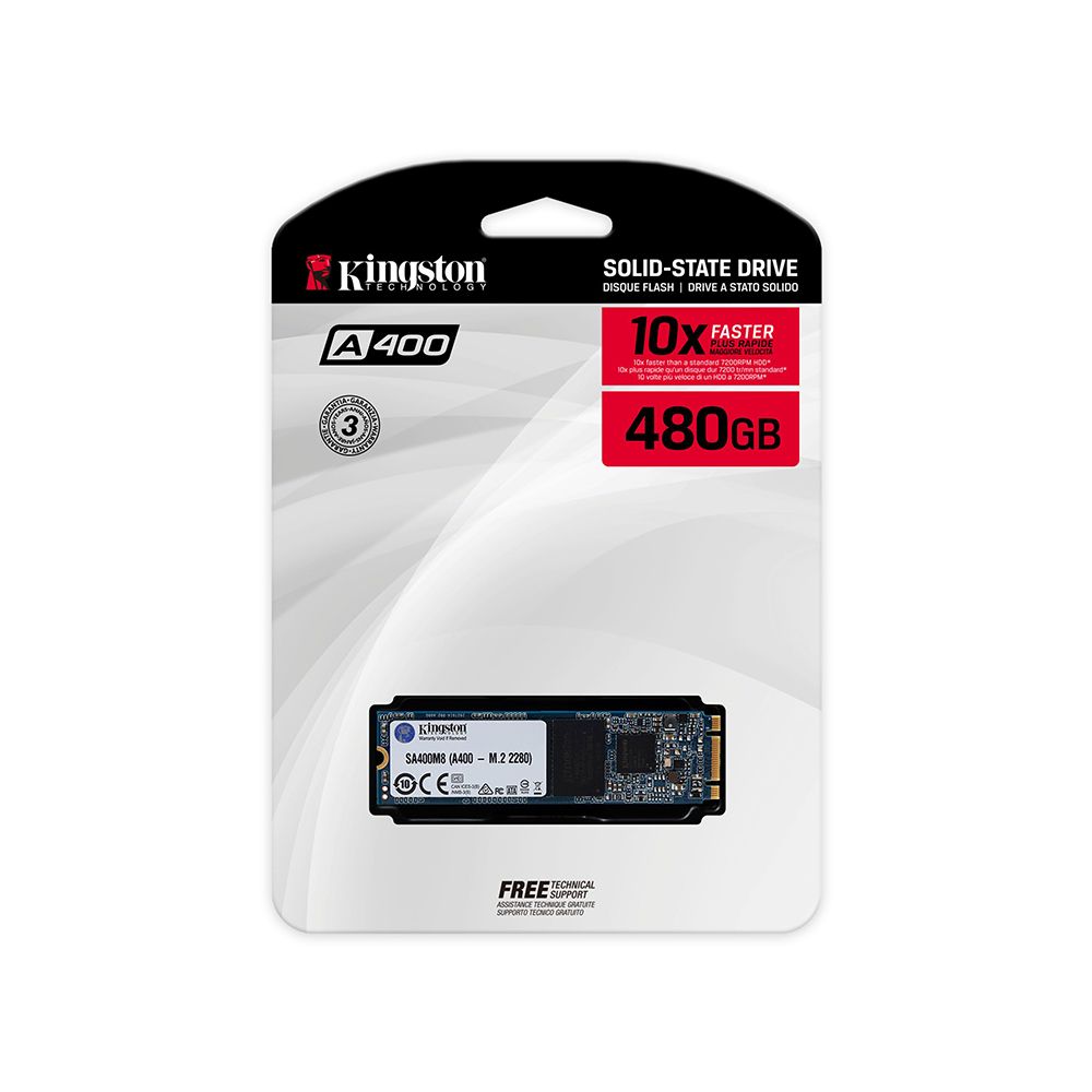Kingston A400 SSD 480GB Sata 2.50" Solid State Drive M.2 [SA400M8/48 – Joebz Sales and